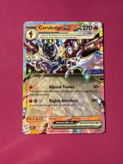 Ceruledge EX 036/191 Full Art NM/M Surging Sparks Pokemon Card - Image 1