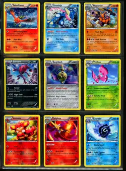 2014 Pokemon XY BASE SET Cards Collection Huge Lot COSMOS HOLO Rare REVERSE Foil - Image 2