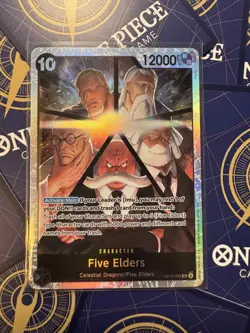 Five Elders - OP13-082 - One Piece Card Game - OP13- Super Rare Foil - M/NM - Image 1