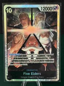 Five Elders - OP13-082 - One Piece Card Game - OP13- Super Rare Foil - M/NM - Image 2