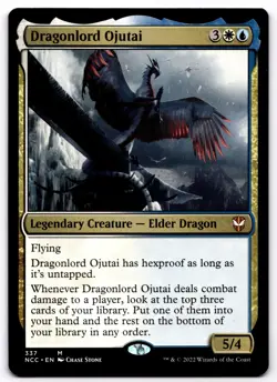 Dragonlord Ojutai M Commander: Streets of New Capenna 337 NCC - Image 1