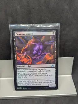 Gnawing Vermin FOIL X1 LP The Brother's War Magic the Gathering - Image 1