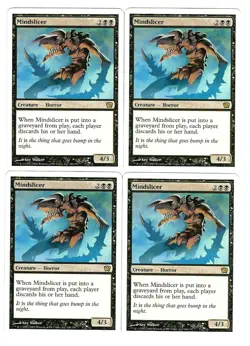 Mindslicer x4 Ninth 9th Edition Magic MTG - Image 1