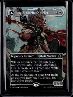 Brigid, Clachan's Heart (Borderless) - 285 - Foil - ECL - NM - MTG - Image 1