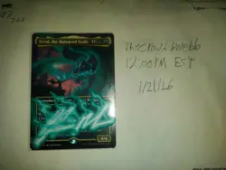 Teval, the Balanced Scale (Borderless) Signed By Chris Rahn Read Description - Image 5