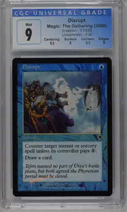 DISRUPT Invasion Foil U CGC 9 MTG [Nostalgium] - Image 1