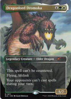 MTG Dragonlord Dromoka (1971) | NM | Secret Lair {SLD} - Image 1