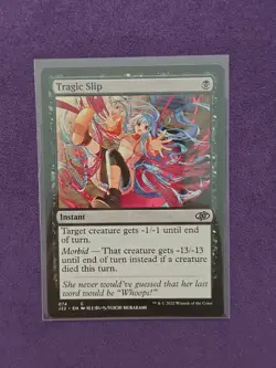 MTG Tragic Slip (74) Jumpstart 2022 Regular Common - Image 1