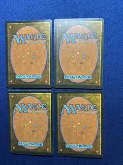 MTG Set of x4 Ice Age Mystic Remora Mint 1995 4 Total - Image 2