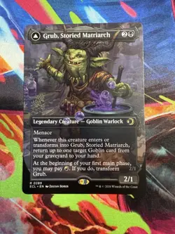MTG - Grub, Storied Matriarch (Borderless Regular) - Lorwyn Eclipsed 0289 - Image 1