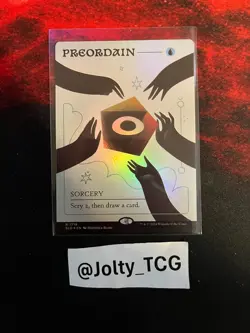 Preordain (#1719) (Rainbow Foil) Secret Lair Drop Foil - Image 1