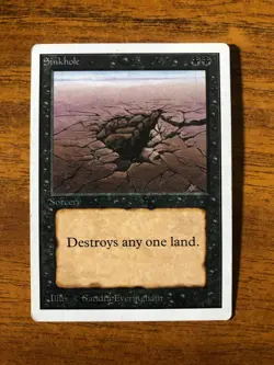 Sinkhole - MTG - Common - Image 1