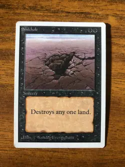 Sinkhole - MTG - Common - Image 3