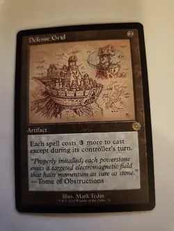 Defense Grid (Schematic) R The Brothers' War: Retro Frame Artifacts 76 NM - Image 1