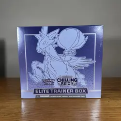 Pokemon: Chilling Reign Elite Trainer Box ETB FACTORY SEALED Ice Rider Art - Image 1