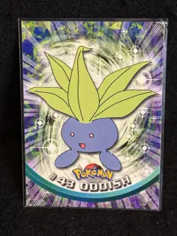 #43 ODDISH | 1999 Topps Pokemon TV Animation Edition Series 1 - Image 1