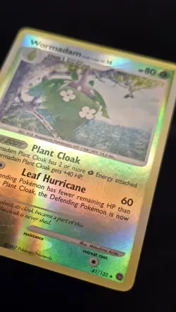 Wormadam 41/132 Secret Wonder Reverse Holo Rare 2007 Pokemon - Image 5