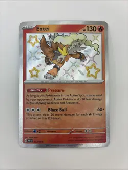 Entei 112/091 Paldean Fates Baby Shiny Pokemon TCG NM/Near Mint - Image 1