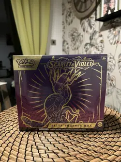 Pokemon TCG Scarlet and Violet Elite Trainer Box ETB Miraidon - Image 1