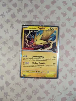 Pokemon Team Rocket's Zapdos Destined Rivals Sealed Gamestop Promo - Image 1