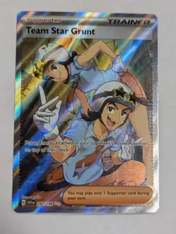 Team Star Grunt 242/198 SV01: Scarlet & Violet Base Set Holo Pokemon TCG NM - Image 1