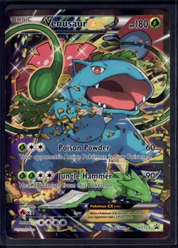 Venusaur EX XY123 Promo XY Black Star Promos Pokemon Near Mint - Image 1