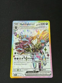 Pokemon TCG Hydreigon EX 223/191 Surging Sparks NM/Mint Condition - Image 1