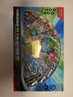 Pokemon TCG SV Venusuar and Blastoise EX Premium Collection - Image 1