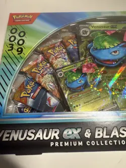 Pokemon TCG SV Venusuar and Blastoise EX Premium Collection - Image 3