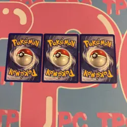 *LOT OF 3*Pokemon TCG Kadabra Base Set 32/102 Regular Unlimited Uncommon DMG - Image 2