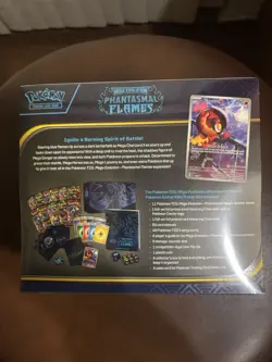 Phantasmal Flames Pokemon Center Exclusive ETB New/Sealed Protected 100% Seller - Image 2