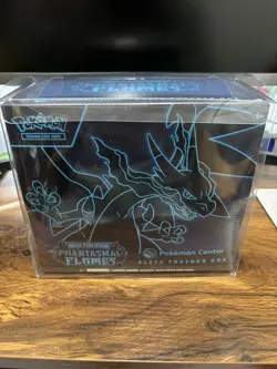 Phantasmal Flames Pokemon Center Exclusive ETB New/Sealed Protected 100% Seller - Image 3