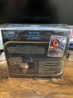 Phantasmal Flames Pokemon Center Exclusive ETB New/Sealed Protected 100% Seller - Image 4