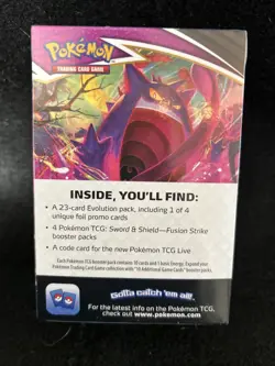 Pokemon TCG Fusion Strike Build and Battle Box, New Sealed Pristine Condition - Image 3