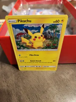 Pokemon Pikachu TCG #4/12 McDonald's Confetti Holo Promo 2018 - Image 4