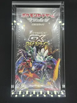 POKEMON TCG JAPANESE 2019 SUN & MOON GX Ultra Shiny Sealed Booster Box SM8b 4521329226972 - Image 1