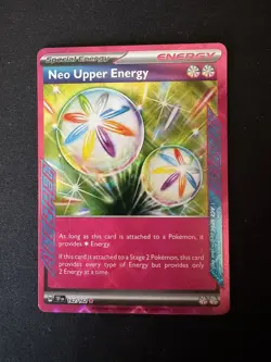Neo Upper Energy 162/162 Ace Spec Holo Ultra Rare Pokemon TCG LP - Image 1
