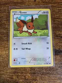 Pokemon B&W Dark Explorers - Eevee - 84/108 - Non Holo Common - NM/VLP - Image 1