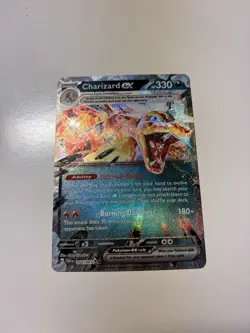 Charizard ex - 054/091 Pokemon SV: Paldean Fates Holo Double Rare NM - Image 1