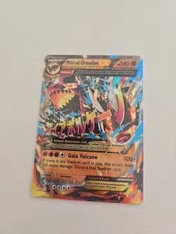 Primal Groudon EX (Omega) 86/160 XY - Primal Clash Holo - Image 1