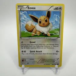Eevee 89/116 Pokemon TCG Black & White 2013 Plasma Freeze Regular Unlimited NM - Image 1