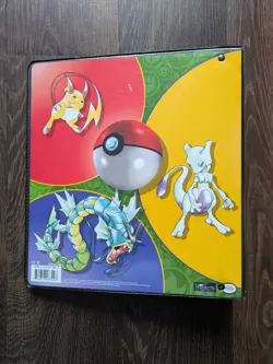 Pokemon Vintage 1999 Base Set A4 Original Folder Binder Snorlax WOTC GD/EX Con - Image 3