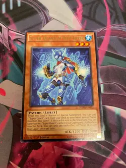 YUGIOH - SUPER QUANTUM BLUE LAYER - RARE - WIRA - 1ST ED - NM - Image 1