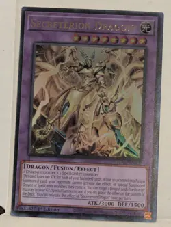 Yugioh! Secreterion Dragon - DUAD-EN037 - Ultra Rare - 1st Edition - NM - Image 1