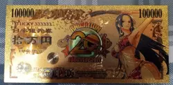 RARE Boa Hancock One Piece Anime 24K Gold Flake Berry Dollar USA SELLER - Image 2