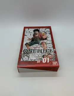 One Piece TCG Factory Sealed Starter Deck ST-01 Straw Hat Crew English Edition - Image 5