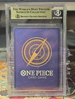 One Piece PRB01 Monkey D. Luffy BGS 9.5 OP05-119 SEC Alt Art -The Best- English - Image 2