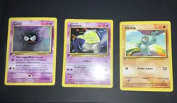 Gastly / Drowzee / Machop - Pokemon Card - SET BASE - ITA - 1st - Edition - Wotc - Image 1
