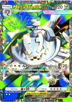 Pokemon Pocket FULL ART MEGA STEELIX ex (DIGITAL CARD) BUY MULTIPLE GET DISCOUNT - Image 1