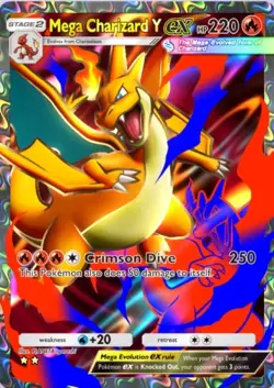 Pokemon Pocket ☆☆ MEGA Charizard Y ex (DIGITAL CARD) BUY MULTIPLE GET DISCOUNT - Image 1